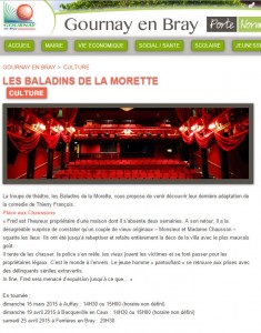 les baladins de la Morette 2015  